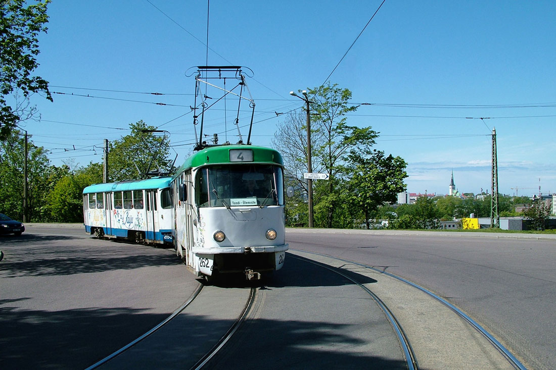 Таллин, Tatra T4SU № 263; Таллин, Tatra T4SU № 262
