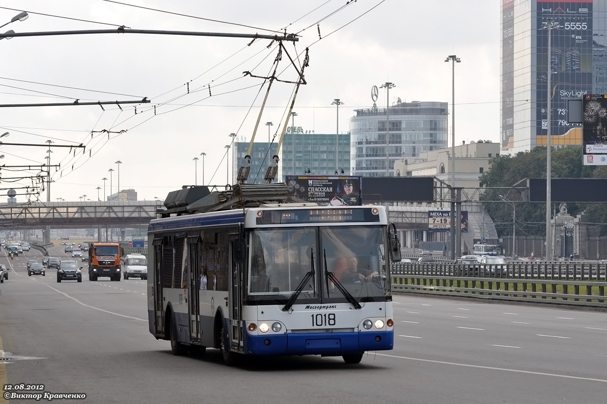 Москва, МТрЗ-52791 «Садовое Кольцо» № 1018