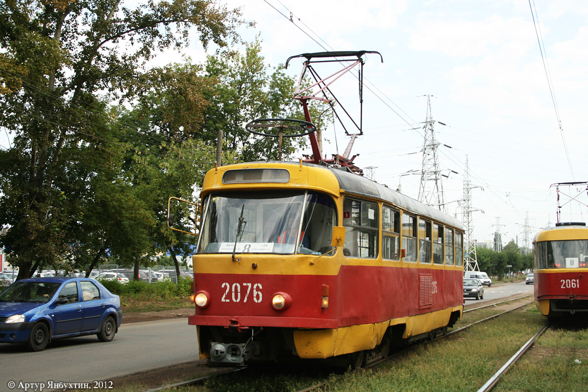 Уфа, Tatra T3D № 2076