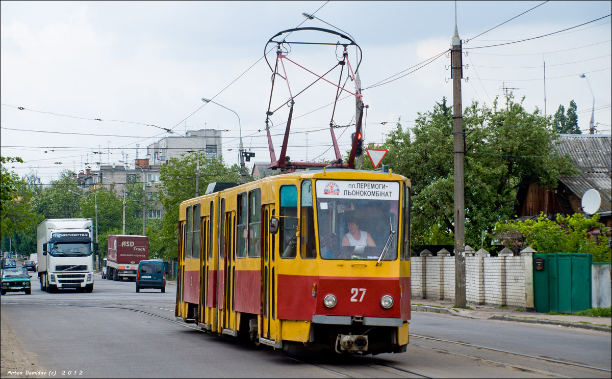 Житомир, Tatra KT4SU № 27