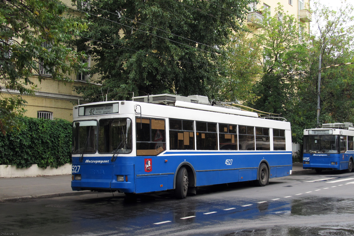 Москва, Тролза-5275.05 «Оптима» № 4527