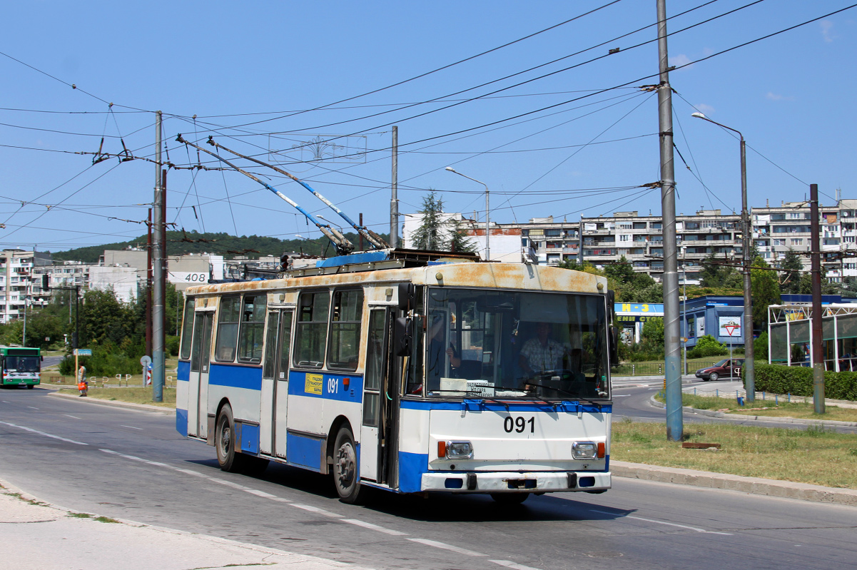 Варна, Škoda 14Tr06 № 091