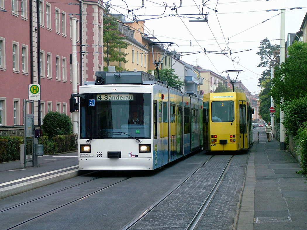 Вюрцбург, LHB GT-N № 266; Вюрцбург, LHB GT-E № 209
