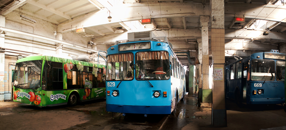 Одесса, ВЗТМ-5284.02 № 829; Одесса — Троллейбусное депо № 2