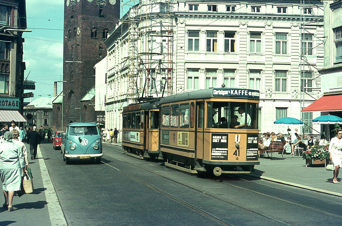 Aarhus, KS 2-axle trailer car № 41; Aarhus — Old Photos