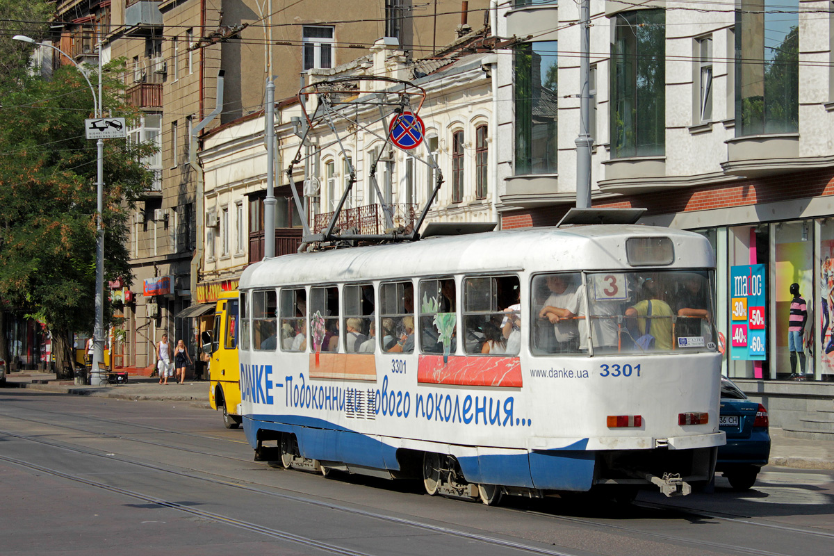 Одесса, Tatra T3R.P № 3301