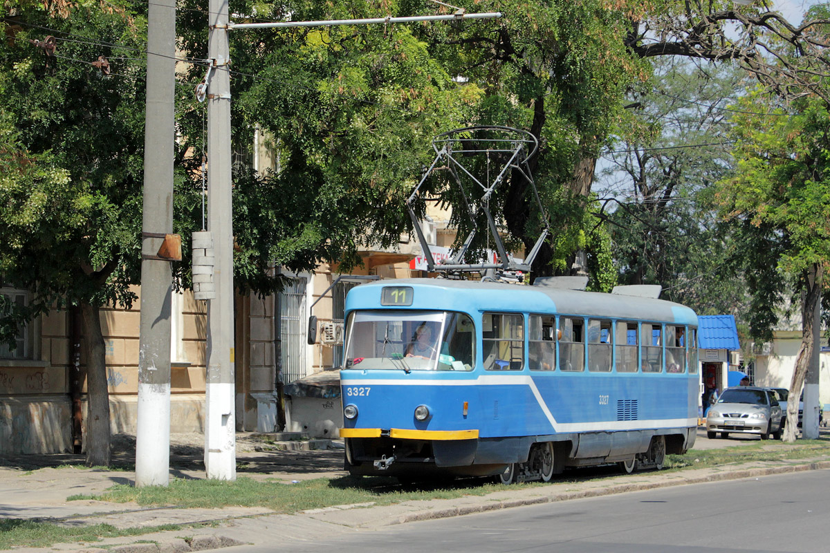 Odessa, Tatra T3R.P # 3327