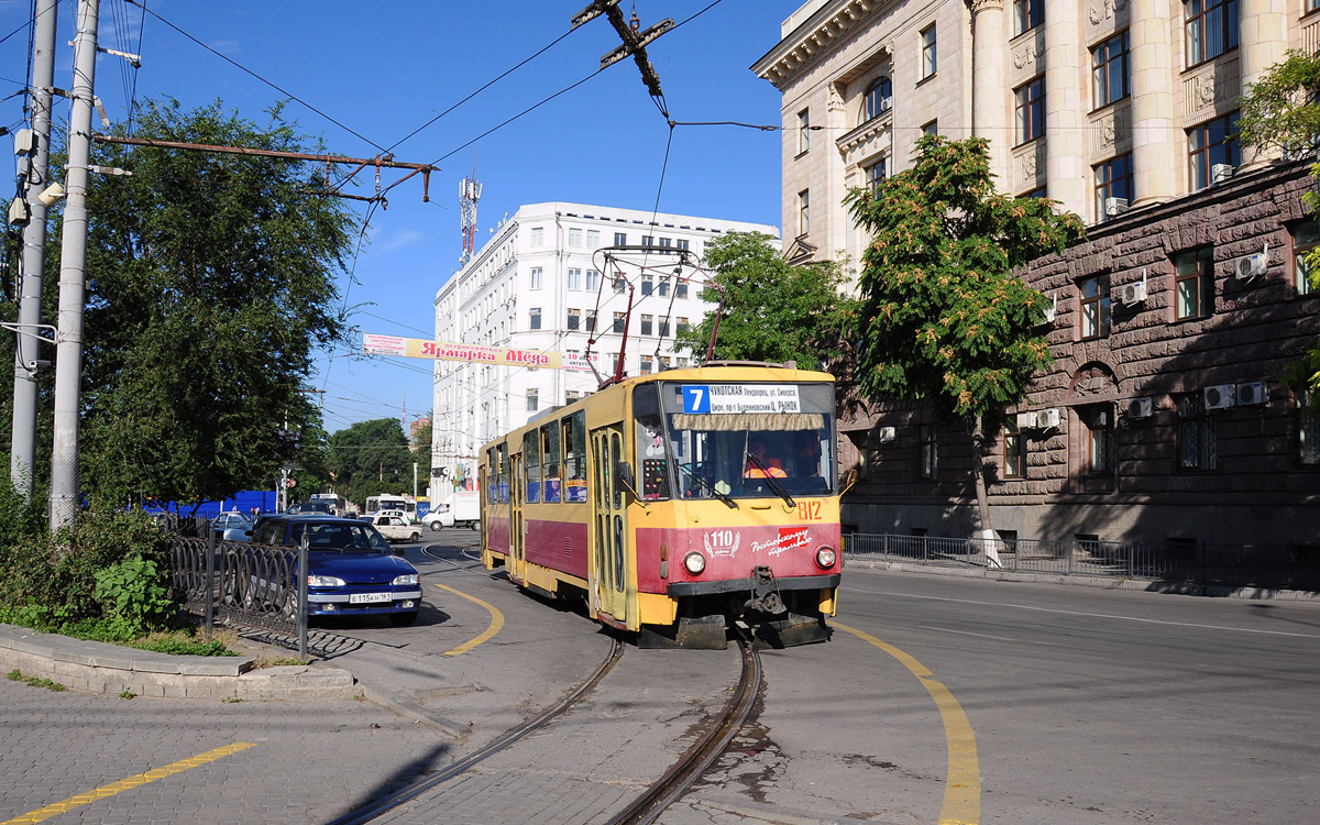 Ростов-на-Дону, Tatra T6B5SU № 812