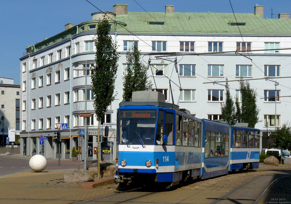 Tallinn, Tatra KT6T — 114