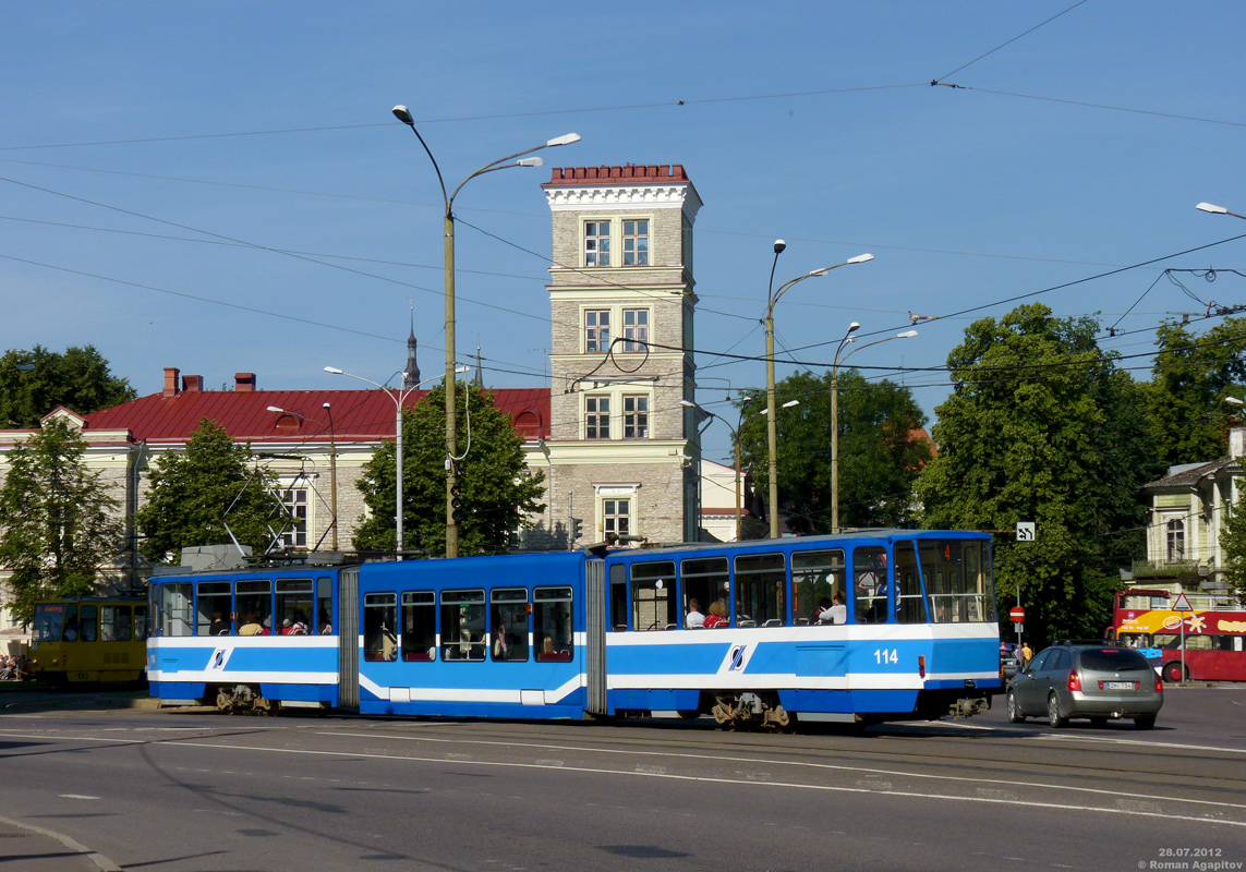 Таллин, Tatra KT6T № 114