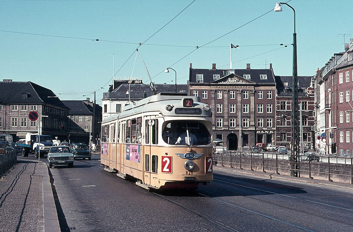 Kopenhaga, Duewag GT6 Nr 825