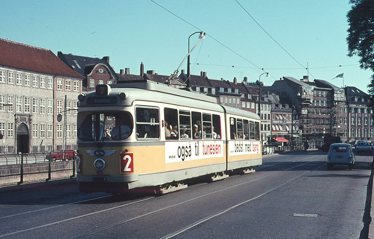 Копенгаген, Duewag GT6 № 855