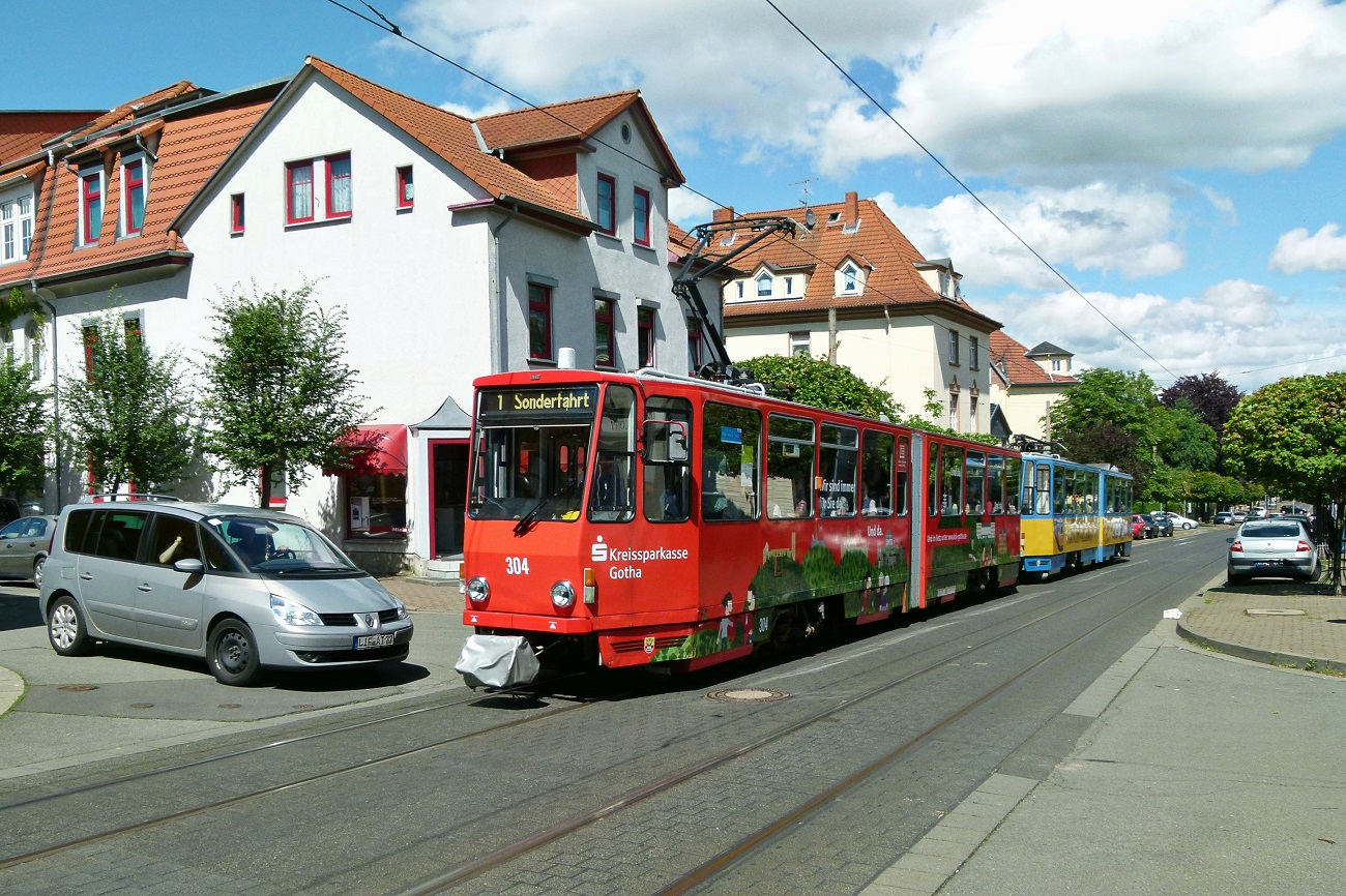 Гота, Tatra KT4DC № 304