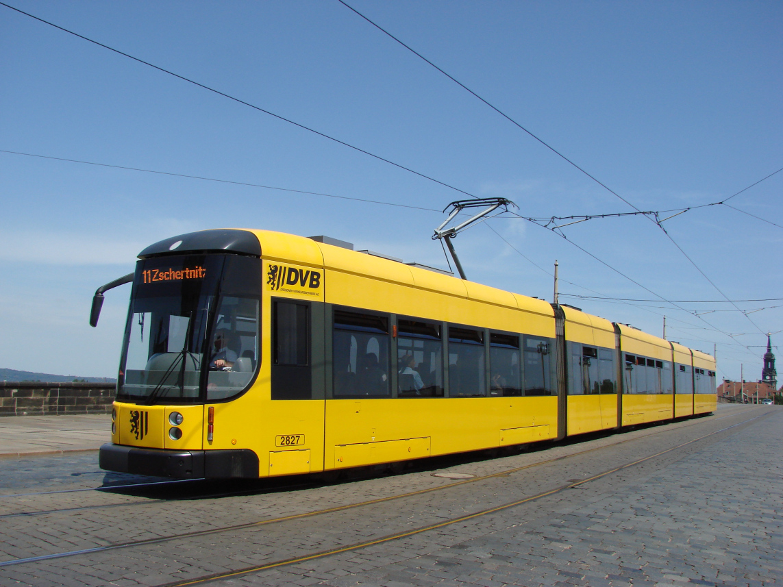 Дрезден, Bombardier NGT D12 DD № 2827