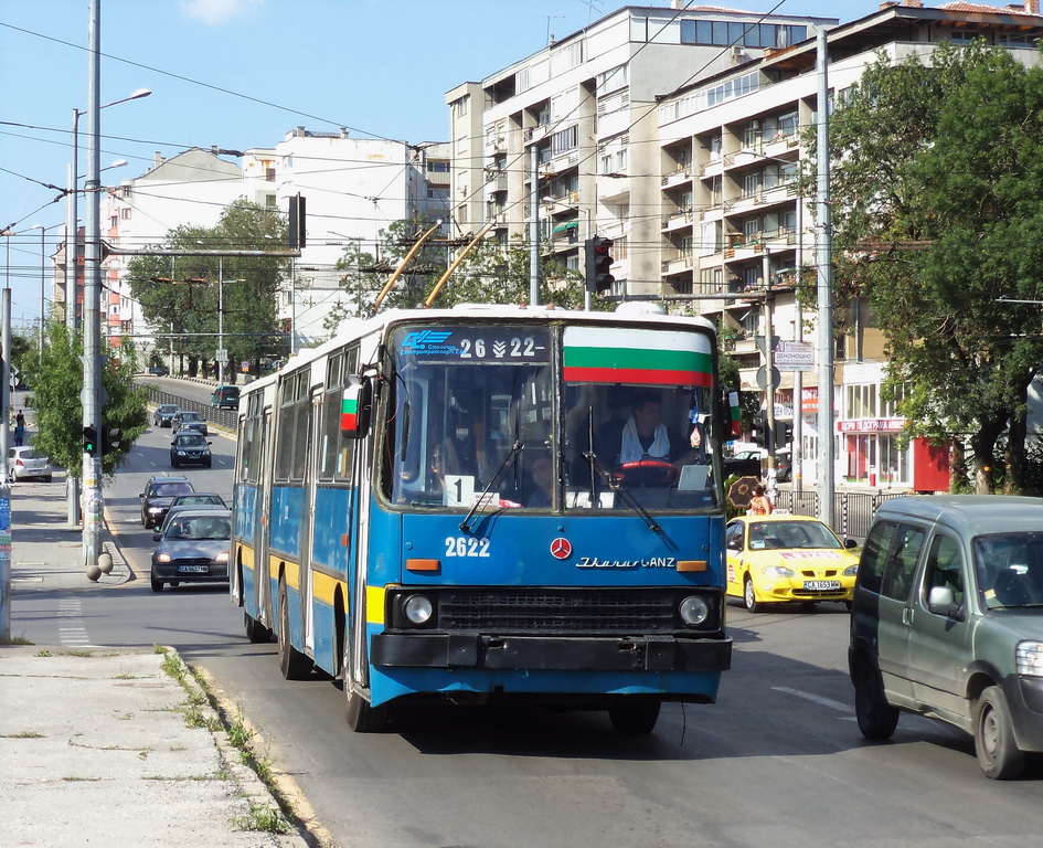 София, Ikarus 280.92 № 2622 София, Ikarus 280.92 № 2622