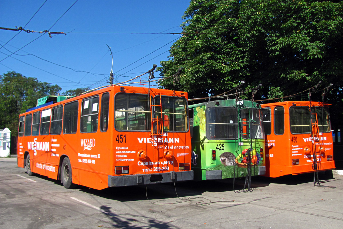 Херсон, ЮМЗ Т1Р (Т2П) № 451