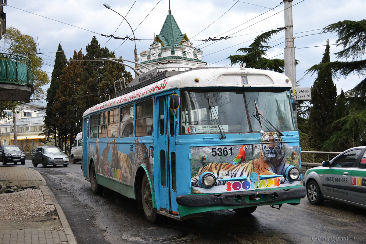 Крымский троллейбус, Škoda 9Tr16 № 5361