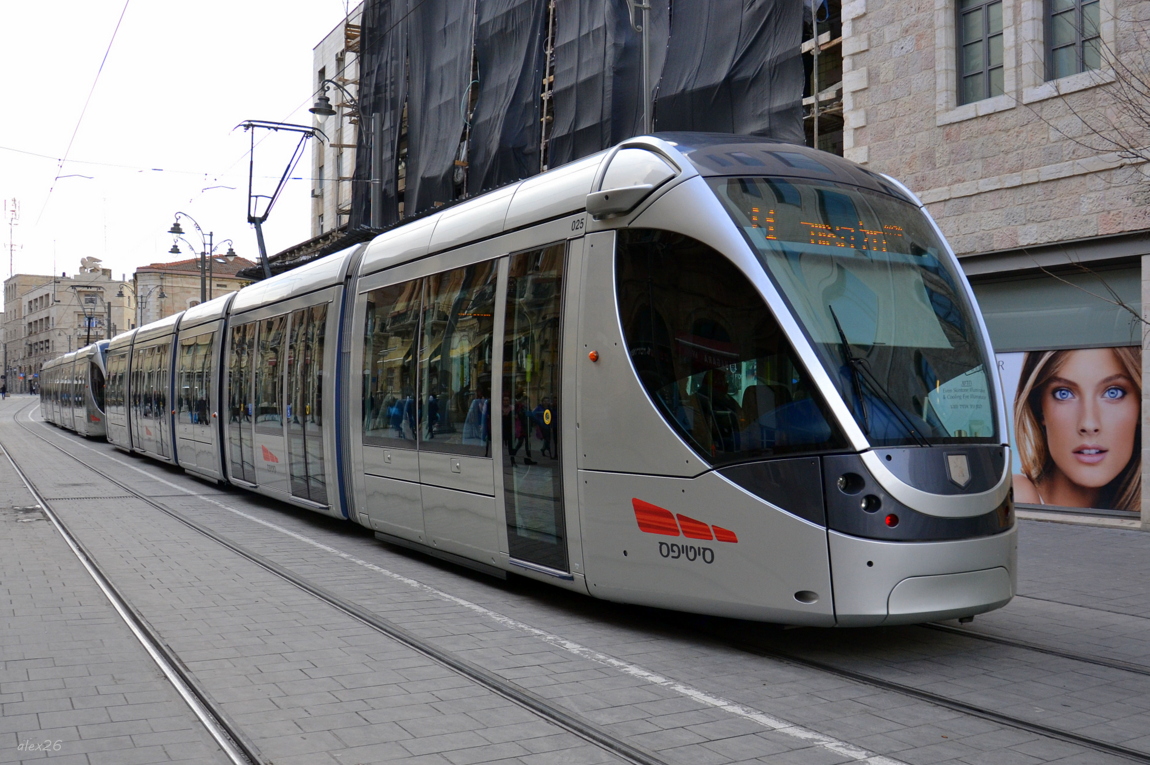 Иерусалим, Alstom Citadis 302 № 25