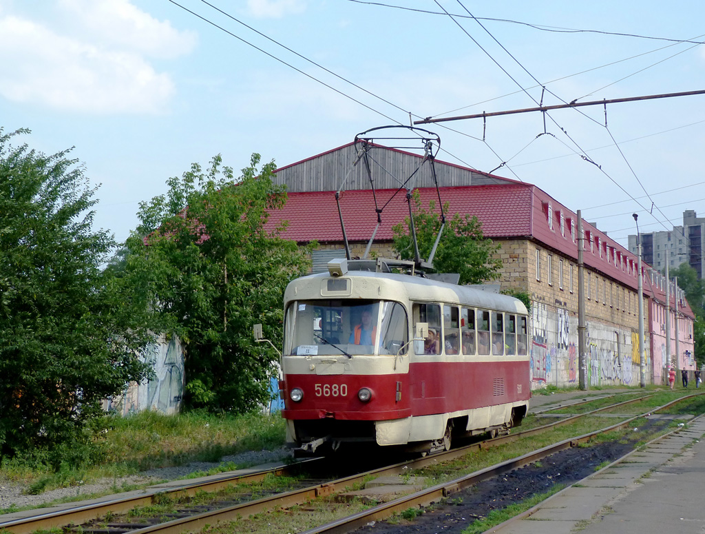 Киев, Tatra T3SU № 5680