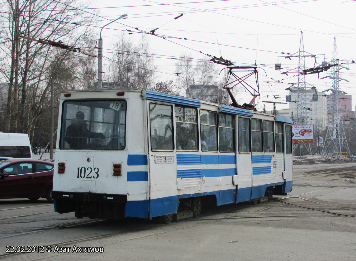 Уфа, 71-605А № 1023