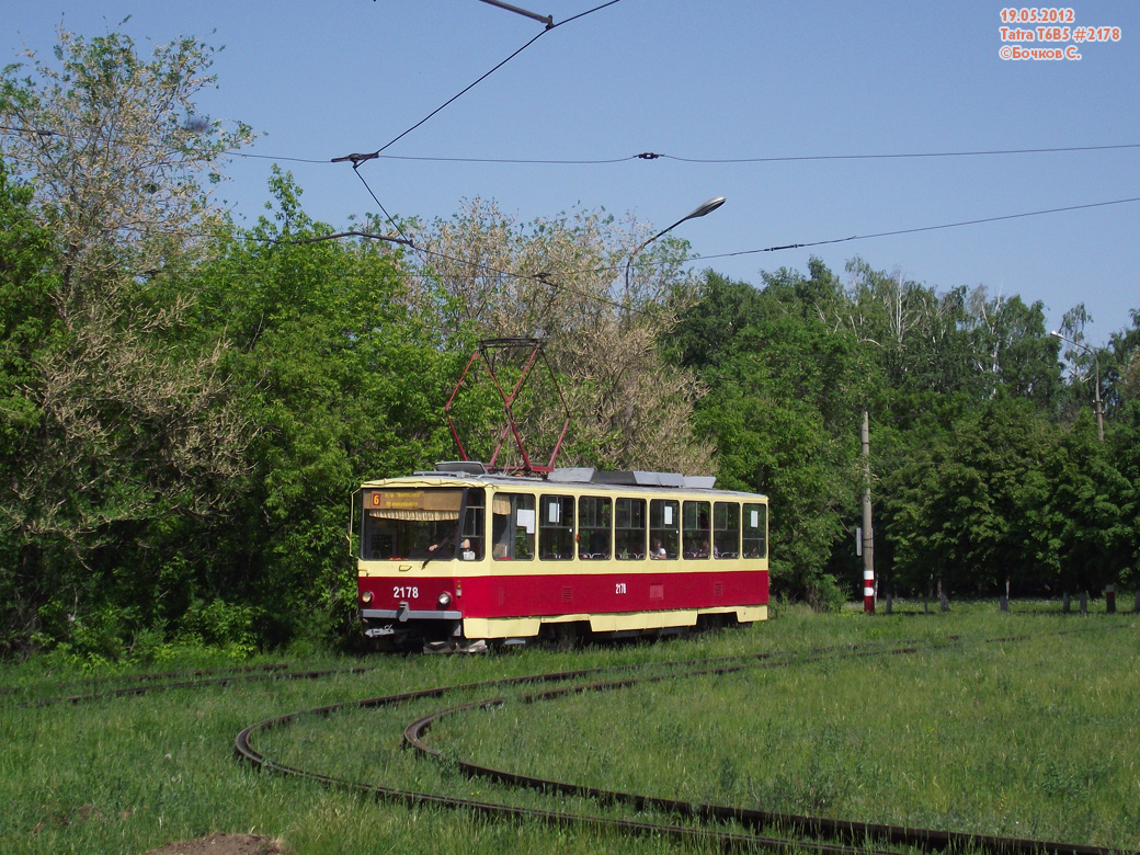Ульяновск, Tatra T6B5SU № 2178