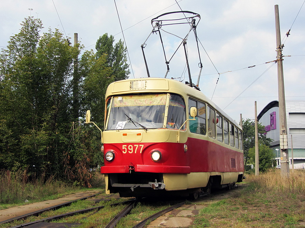 Киев, Tatra T3P № 5977
