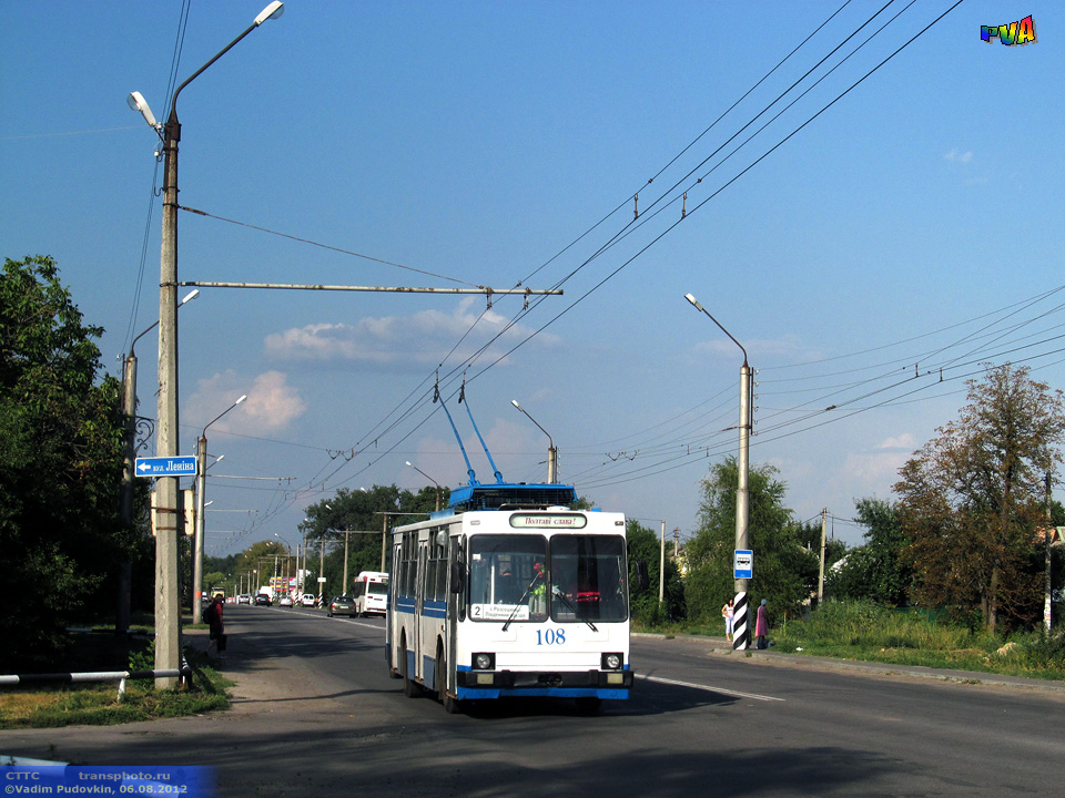 Полтава, ЮМЗ Т2 № 108