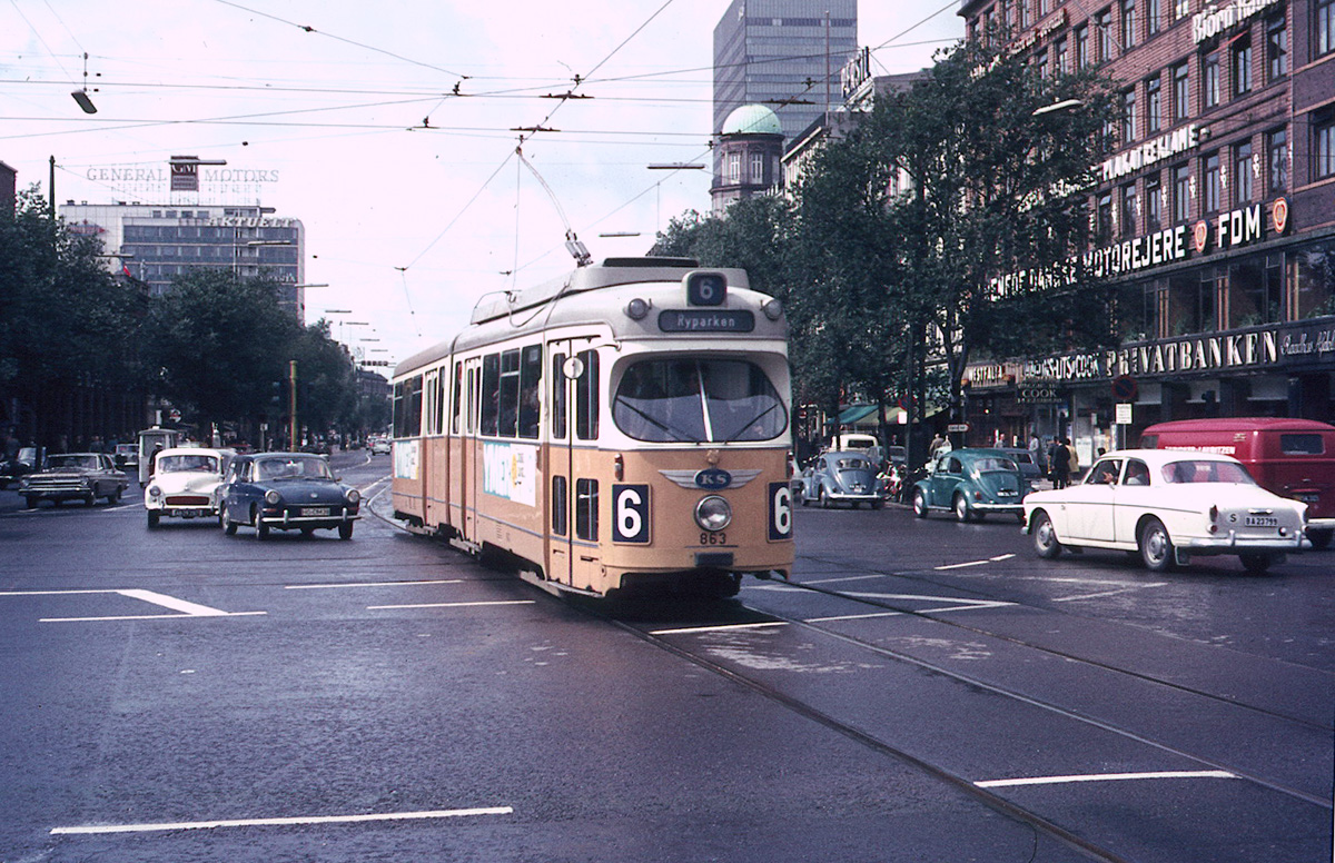 Копенгаген, Duewag GT6 № 863