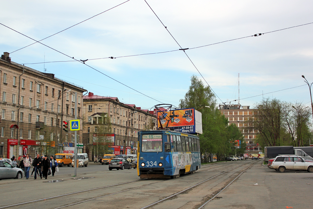 Нижний Тагил, 71-605 (КТМ-5М3) № 334