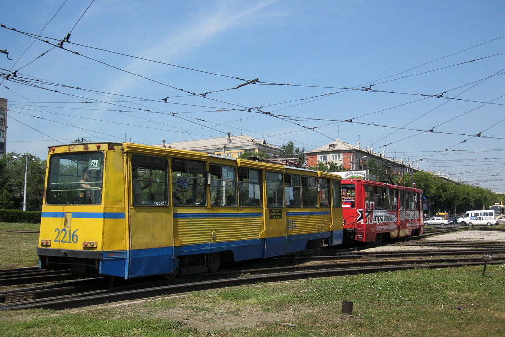 Магнитогорск, 71-605 (КТМ-5М3) № 2216