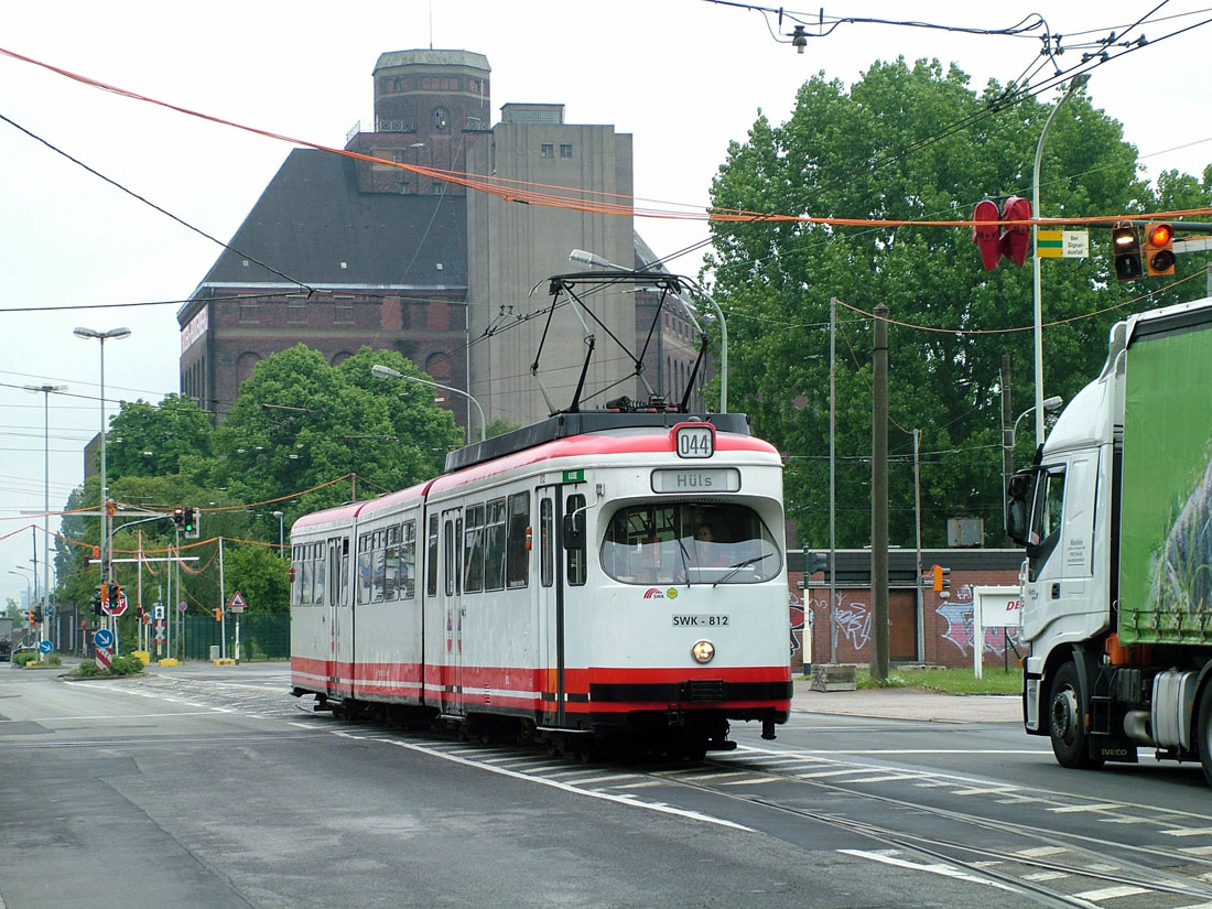 Крефельд, Duewag GT8 № 812