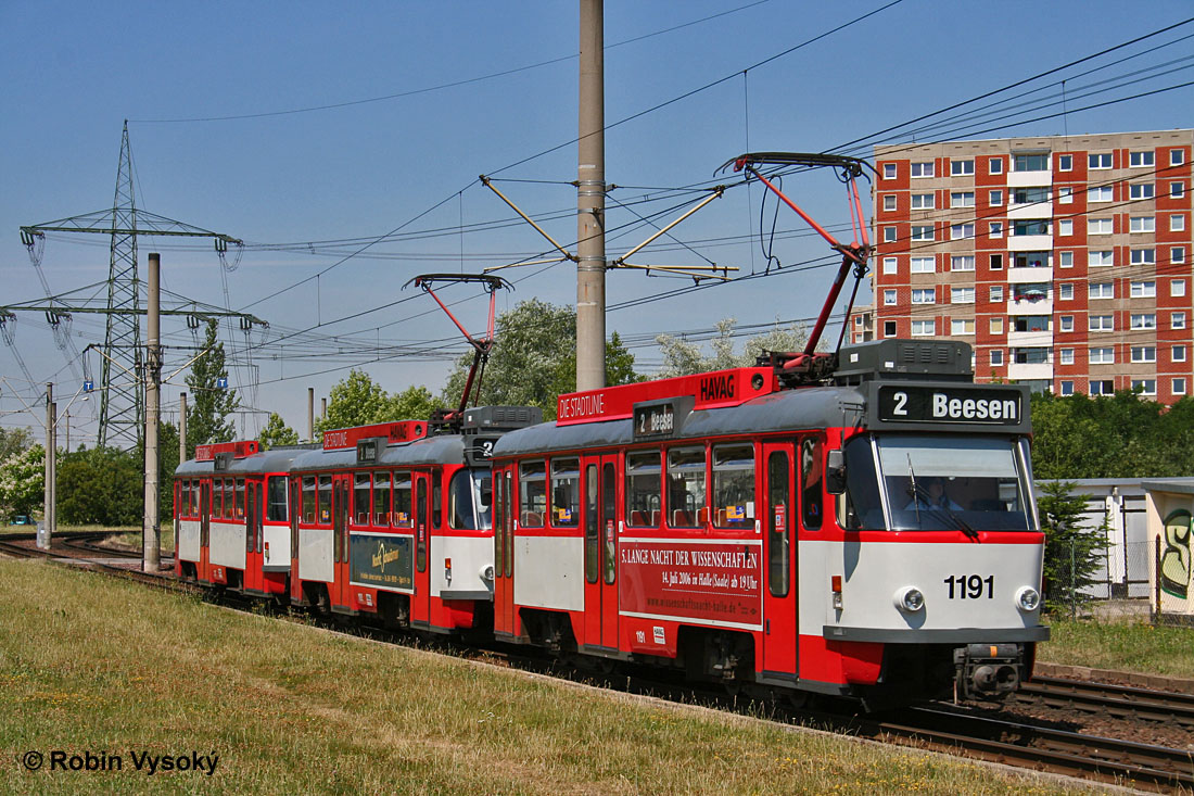 Галле, Tatra T4DC № 1191