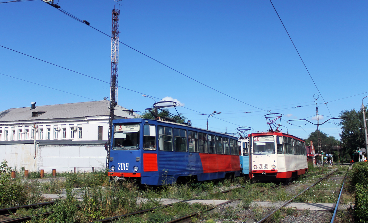 Челябинск, 71-605 (КТМ-5М3) № 2019; Челябинск, 71-605 (КТМ-5М3) № 2099