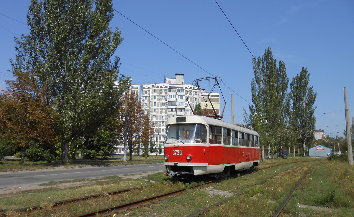 Донецк, Tatra T3SU (двухдверная) № 3720