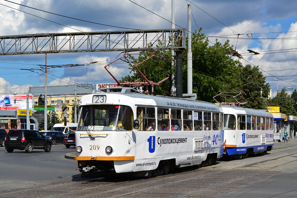 Екатеринбург, Tatra T3SU № 209