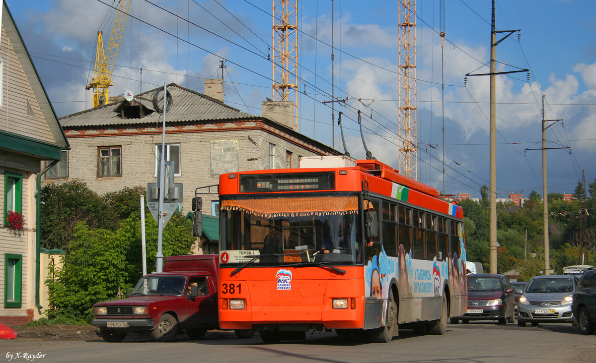 Томск, Тролза-5275.05 «Оптима» № 381