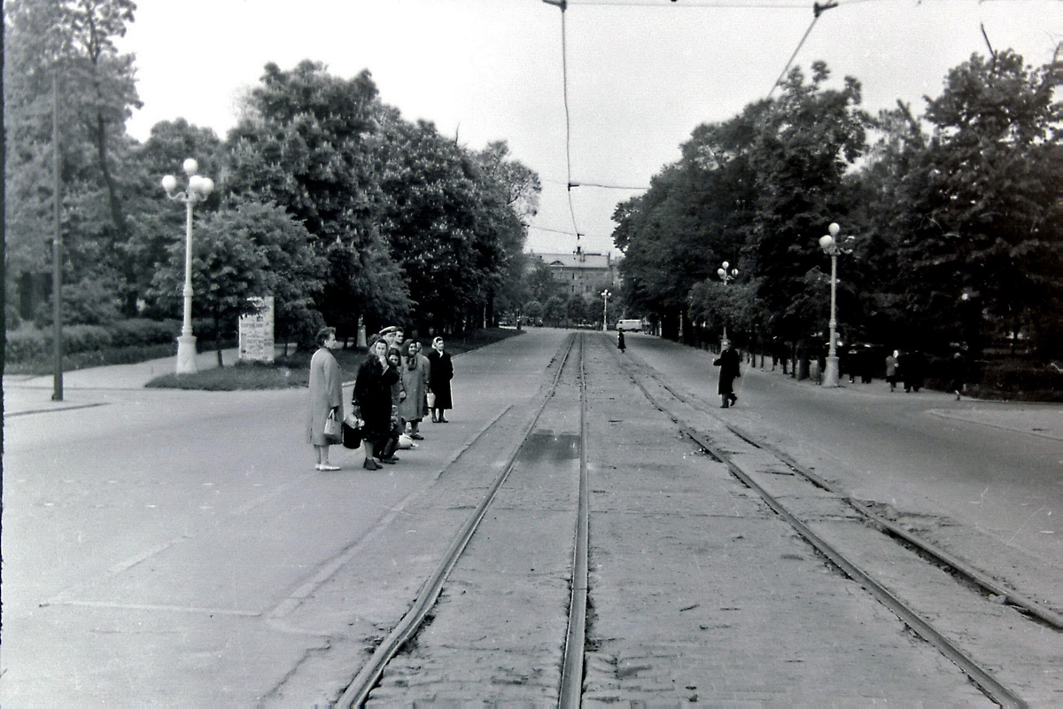 Калининград — Старые фото — Калининградский трамвай