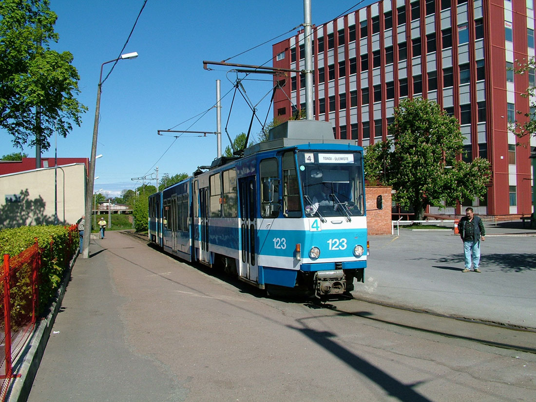 Таллин, Tatra KT6T № 123