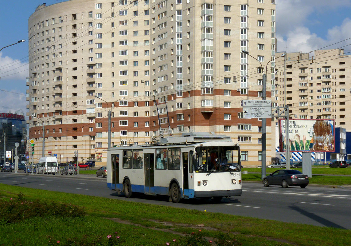 Санкт-Петербург, ВЗТМ-5284 № 6134