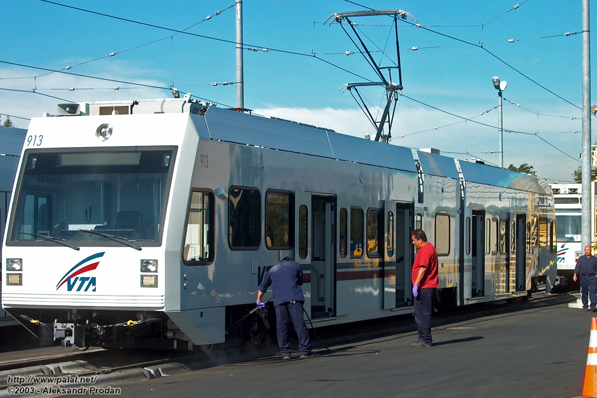 Сан-Хосе, VTA Light Rail 900 Series № 913