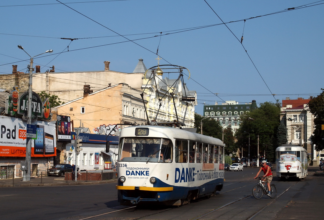 Одесса, Tatra T3R.P № 3336