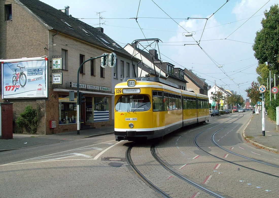 Крефельд, Duewag GT8 № 829