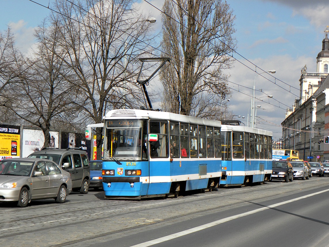 Breslau, Konstal 105NWr Nr. 2536