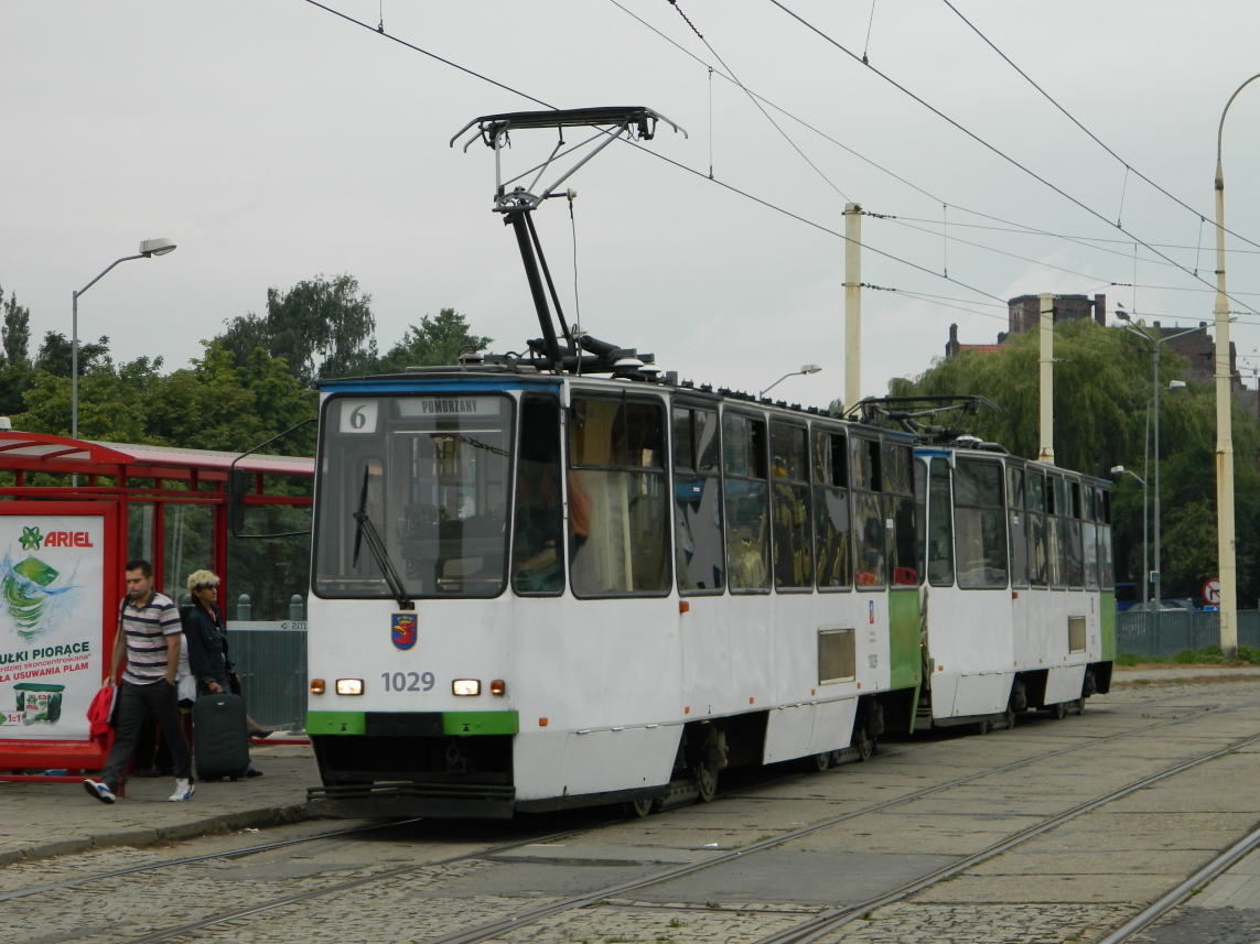 Щецин, Konstal 105N № 1029