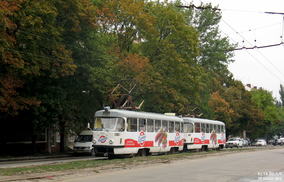 Днепр, Tatra T3R.P № 1383