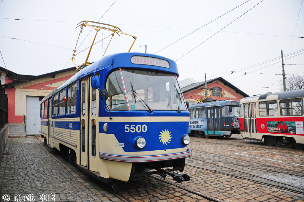 Прага, Tatra T4YU № 5500