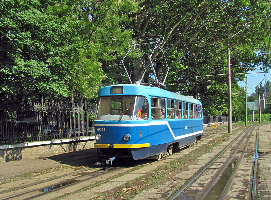 Одесса, Tatra T3R.P № 4011