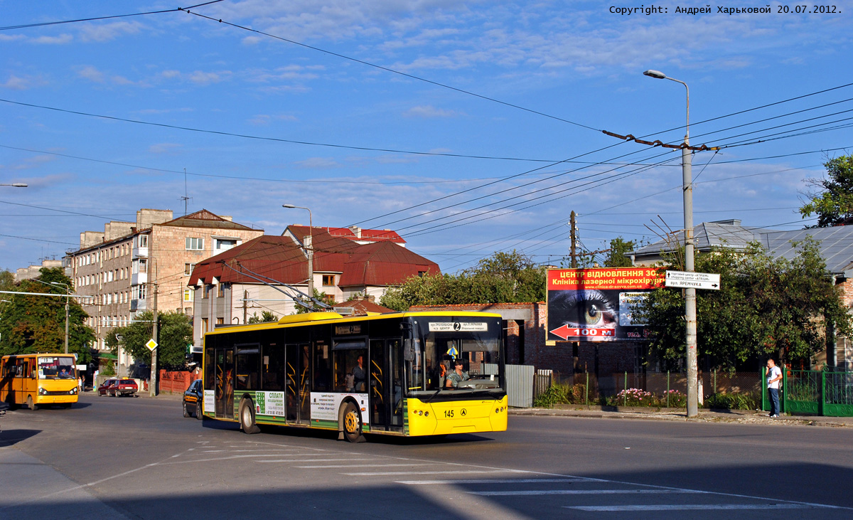 Ternopil, LAZ E183D1 č. 145
