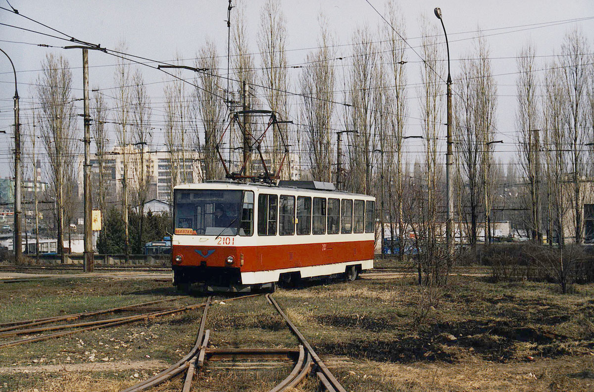 Липецк, Tatra T6B5SU № 2101; Липецк — Трамвайное депо №2