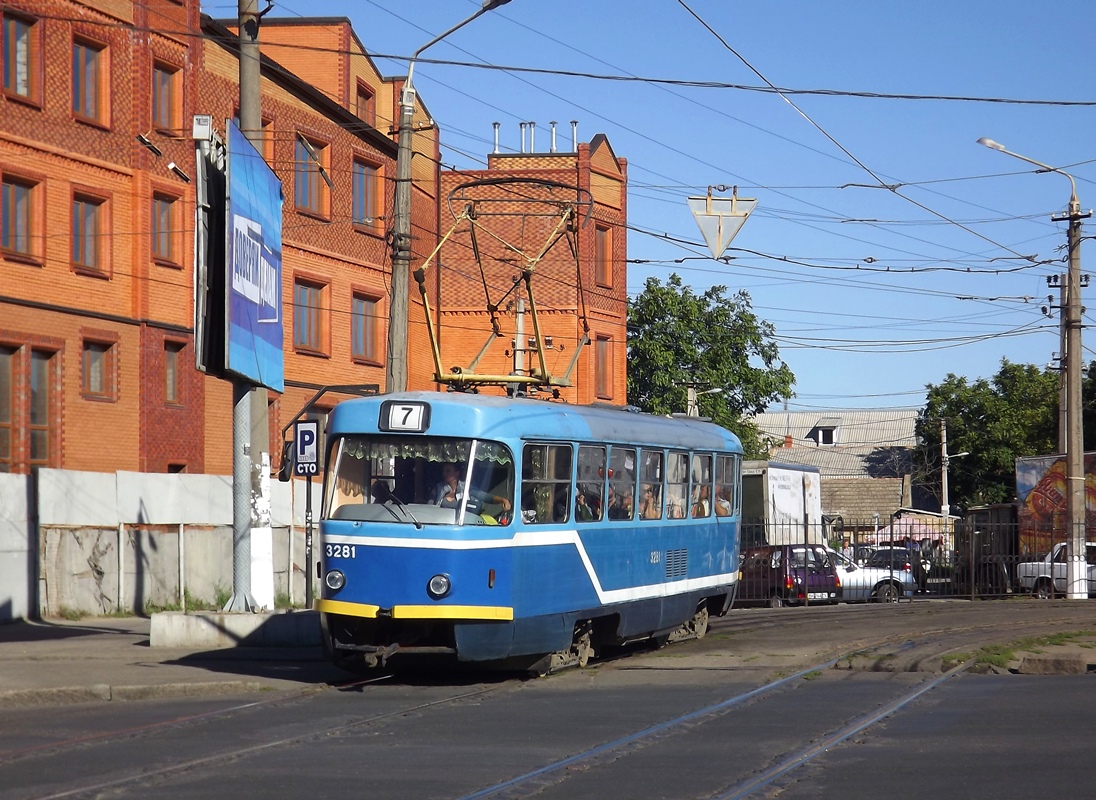Одесса, Tatra T3R.P № 3281